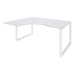 Burocean Urban - bureau - linkshoekig - parelwit