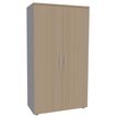 Burocean PRO - keukenkast - 4 planken - 2 deuren - licht eiken, aluminium