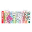 STABILO swing cool Fashion Edition by Marina Hoermanseder - markeerstift - fluorescerend blauw, fluorescerend oranje, fluorescerend rood, fluorescerend geel, fluorescerend groen, fluorescerend roze, fluorescerend lavendel, fluorescerend turquoise, pastel