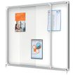 5028252076210-Nobo - Vitrine d'affichage - 15 feuilles A4 - surface magnetique - porte coulissante - 113,7 x 96,7 x 6--1