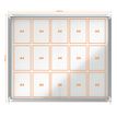5028252076210-Nobo - Vitrine d'affichage - 15 feuilles A4 - surface magnetique - porte coulissante - 113,7 x 96,7 x 6--3