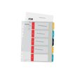 Leitz Cosy 1-5 Printable Index - indexkaarten - 1 vel(len)