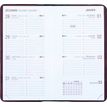 3664447208107-Agenda de poche Madère - 1 semaine sur 2 pages - 9,5 x 17,5 cm - disponible dans différentes couleurs--2