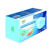 6973087740883-Boîte de 50 masques chirurgicaux 3 plis (non stériles) - type II R - bleu--0