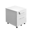 3700339874163-Caisson mobile MT1 elegance - H54 x L42 x P50 cm - 2 tiroirs - blanc--0
