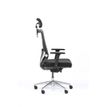 3701338801068-Fauteuil de bureau ergonomique SYNEC - accoudoirs réglables - appuie-tête réglable - noir--2