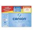 3148950016812-Canson - Lot de 2 Pochettes papier à dessin : 12 feuilles papier calque A4 70gr + 12 feuilles papier m--0