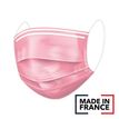 0404051112352-Boîte de 50 masques chirurgicaux "made in France"  (non stériles) - type II R - rose--1