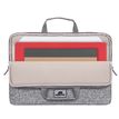 4260403578483-RIVACASE Anvik - Housse avec poignée pour ordinateur portable 15,6" - gris clair--4