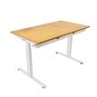 3760350281029-Goulotte 115cm pour Bureau électrique UGO - blanc--4