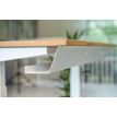 3760350281029-Goulotte 115cm pour Bureau électrique UGO - blanc--1