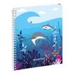 3660942075930-Cahier de textes spiralé Océan Dauphin - 17 x 22 cm - Exacompta--0