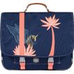 3662498003474-Cartable Ooban's Unicorn - 35 cm - 2 compartiments - bleu marine - Oberthur--1