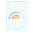 3664447123042-Cahier de textes Licorne ou Arc en ciel  - 15,5 x 21,7 cm - 2 décors disponibles - Oberthur--0