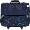 3664447121918-Cartable à roulettes Little Karl Marc John 41 cm - 2 compartiments - bleu marine - Oberthur--3