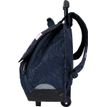 3664447121918-Cartable à roulettes Little Karl Marc John 41 cm - 2 compartiments - bleu marine - Oberthur--4