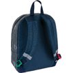 3664447124254-Sac à dos maternelle Kickers Boy - 1 compartiment - gris chiné et marine - Oberthur--1