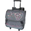 3664447121833-Cartable à roulettes Lola Espeleta 38 cm - 2 compartiments - Oberthur--0