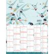 3664447118161-Calendrier Sakura 6 mois par face - 43 x 33,5 cm - Oberthur--0