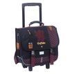 3661507524610-Cartable à roulettes Harry Potter Gryffondor - 38 cm - 2 compartiments - noir - Kid'Abord--0