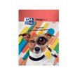 3147280096297-Cahier de textes Oxford Funny Pets - 15 x 21 cm - chien - Hamelin--0