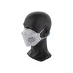 3700654228559-Boîte de 25 masques chirurgicaux 2 plis (non stériles) - SANS VALVE FFP2 NR - bleu clair--0
