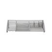 3129710015658- ALBA MESHBOARD M - Organisateur de bureau - maillon en acier - gris métal--2