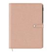 Agenda spiralé Lady Kent - 1 semaine sur 2 pages - 22 x 28 cm - nude - Oberthur