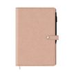 Agenda spiralé Lady Kent - 1 semaine sur 2 pages - 17 x 24,5 cm - nude - Oberthur