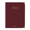 Agenda Kiev - 1 semaine sur 2 pages - 22 x 28 cm - bordeaux - Oberthur