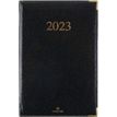Agenda Kiev - 1 semaine sur 2 pages - 17 x 24,5 cm - noir - Oberthur