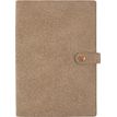 Agenda spiralé Ramatuelle - 1 semaine sur 2 pages - 17 x 24,5 cm - taupe - Oberthur