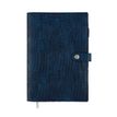 3664447129570-Agenda spiralé Louisiane - 1 semaine sur 2 pages - 17 x 24,5 cm - bleu denim - Oberthur--0