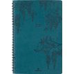 Agenda Primrose - 1 semaine sur 2 pages - 17 x 24,5 cm - bleu vert - Oberthur