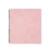 Agenda Primrose - 1 semaine sur 2 pages - 16,5 x 16,5 cm - rose - Oberthur
