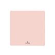 Agenda spiralé Perle - 1 semaine sur 2 pages - 16,5 x 16,5 cm - blush - Oberthur