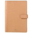 Agenda Milano - 1 semaine sur 2 pages - 17 x 24,5 cm - camel - Oberthur