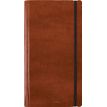Agenda de poche Medicis - 1 semaine sur 2 pages - 9,5 x 17,5 cm - marron - Oberthur