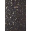 Agenda Céleste - 1 semaine sur 2 pages - 17 x 24,5 cm - anthracite - Oberthur