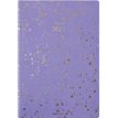 Agenda Céleste - 1 semaine sur 2 pages - 17 x 24,5 cm - lilas - Oberthur