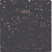 Agenda Céleste - 1 semaine sur 2 pages - 16,5 x 16,5 cm - anthracite - Oberthur