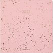 Agenda Céleste - 1 semaine sur 2 pages - 16,5 x 16,5 cm - rose - Oberthur