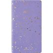 Agenda de poche Céleste - 1 semaine sur 2 pages - 9,5 x 17,5 cm - lilas - Oberthur