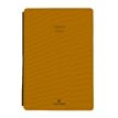 Agenda Stan - 1 semaine sur 1 page + 1 page de notes - 19 x 24,5 cm - moutarde - Oberthur