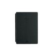 Agenda de poche Stan - 1 semaine sur 2 pages - 11,5 x 16 cm - anthracite - Oberthur