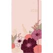 Agenda de poche Giverny - 1 semaine sur 2 pages - 9,5 x 17,5 cm - nude - Oberthur