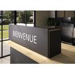 3483601171701-Banque d'accueil droite personnalisable ZOOM - L120 cm - chêne bocage--1