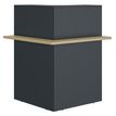 3483601119178-Banque d'accueil en angle à 90° ZOOM - L85 x H74 x P85 - chêne bocage--0