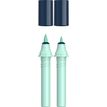 Schneider Paint-It 040 - marker refill cartridge - turquoise (pak van 2)