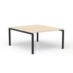 Eol Conect - bureau - rechthoekig - wit esdoorn